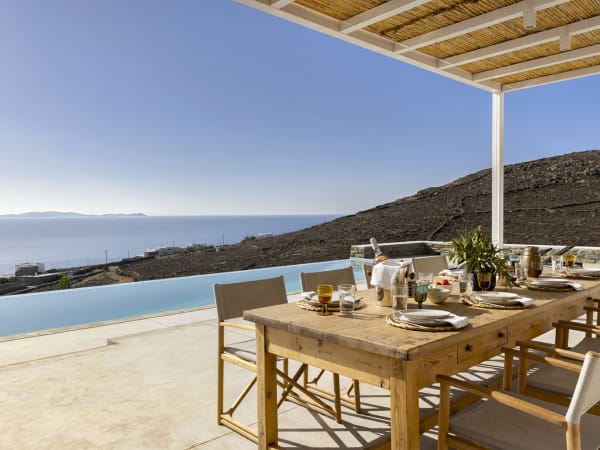 All set for lunch with a view.